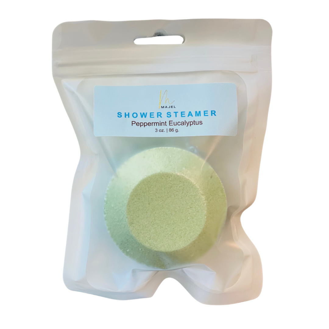 Shower Steamer | Peppermint Eucalyptus 3 oz. | 86 g. | Majel