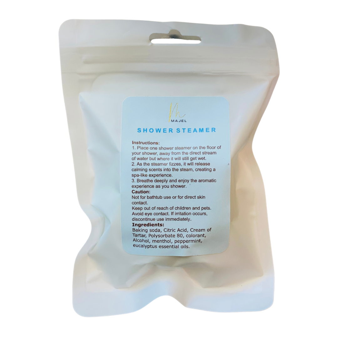 Shower Steamer | Peppermint Eucalyptus 3 oz. | 86 g. | Majel