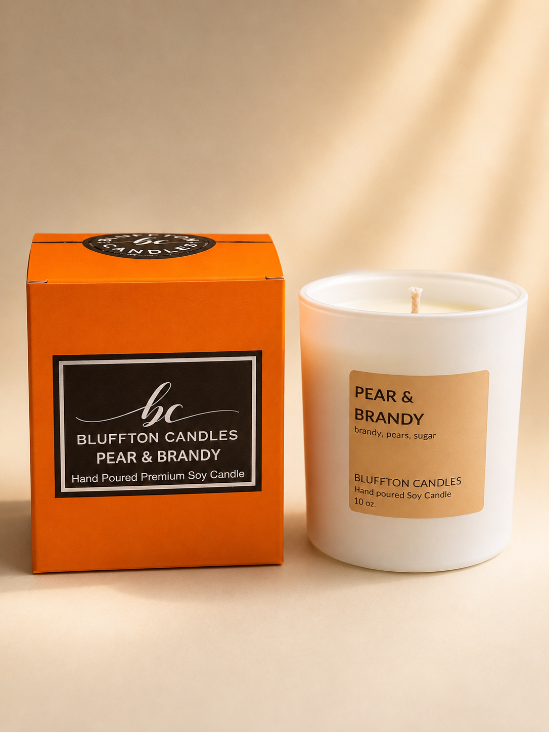 Pear & Brandy Soy Candle | 10 oz.