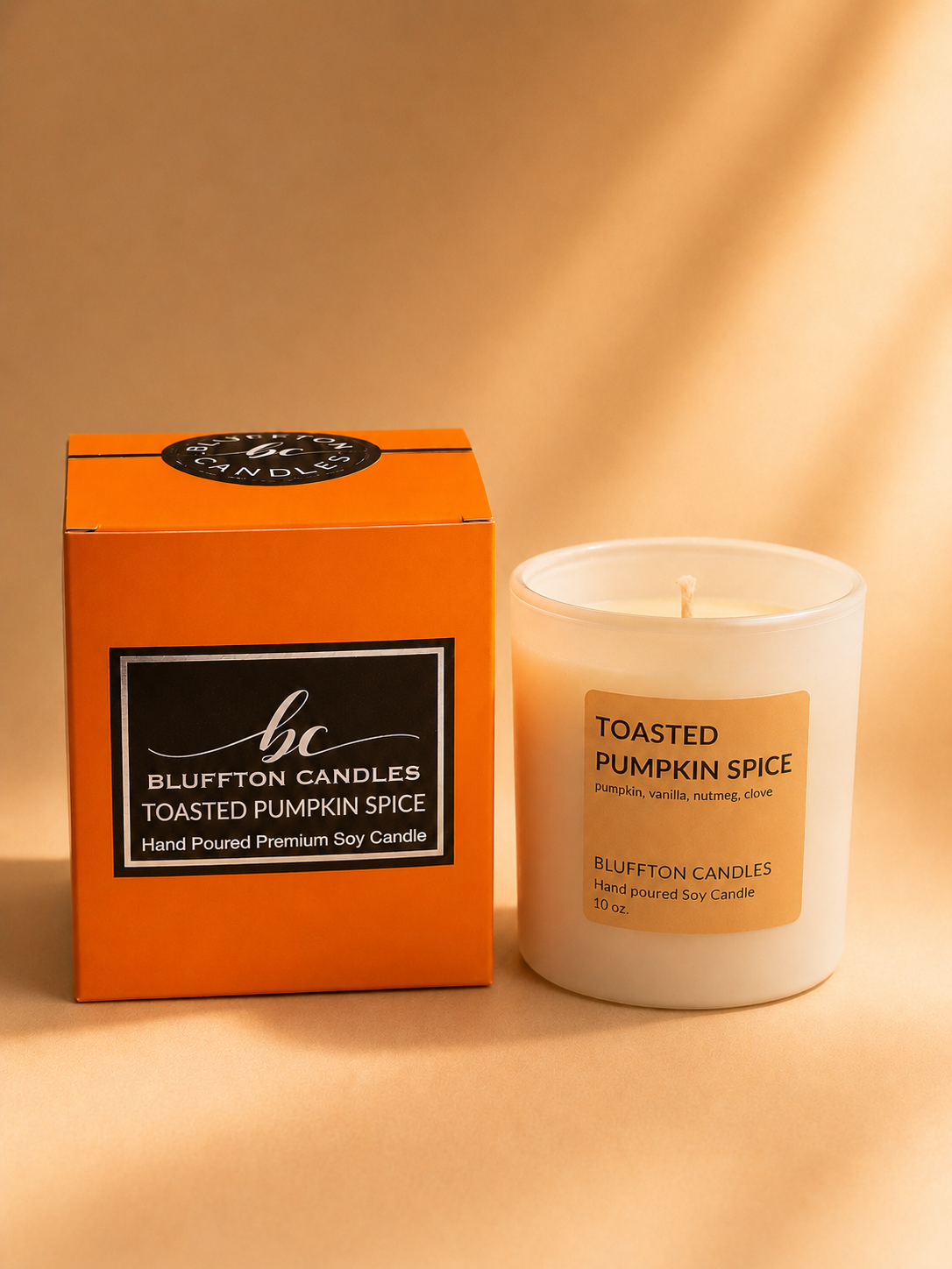 Toasted Pumpkin Spice Soy Candle |  10 oz.