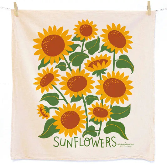 Dish Towel | Sunflower Tea Towel
