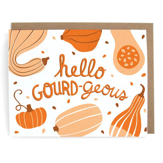 Note Card | Pumpkin Gourd Greeting Card