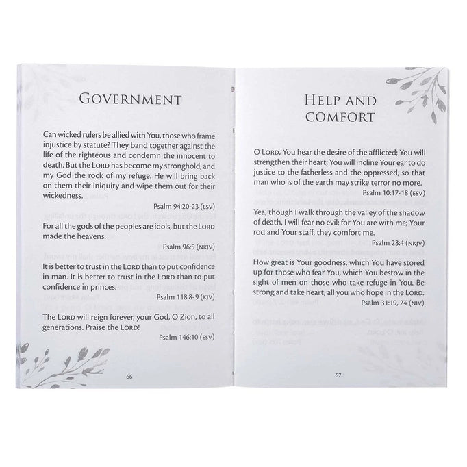 Gift Book Psalms For Joyful Living Softcover