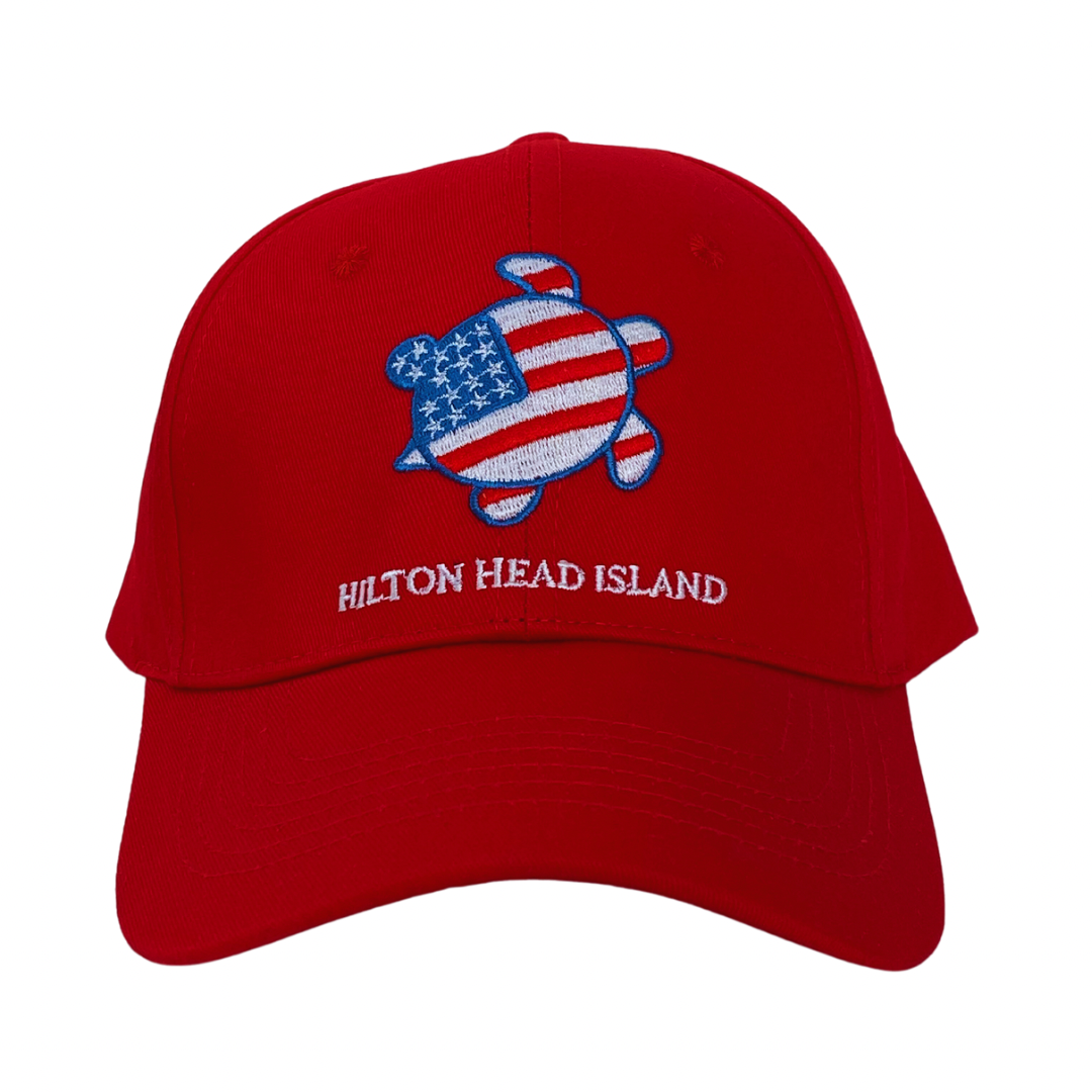 River Dog Shop Hat | Hilton Head Island | Red