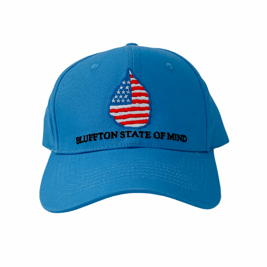 River Dog Shop Hat | Bluffton State Of Mind | Light Blue