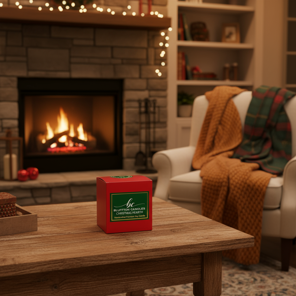 White Glass | Christmas Hearth | 11 oz.