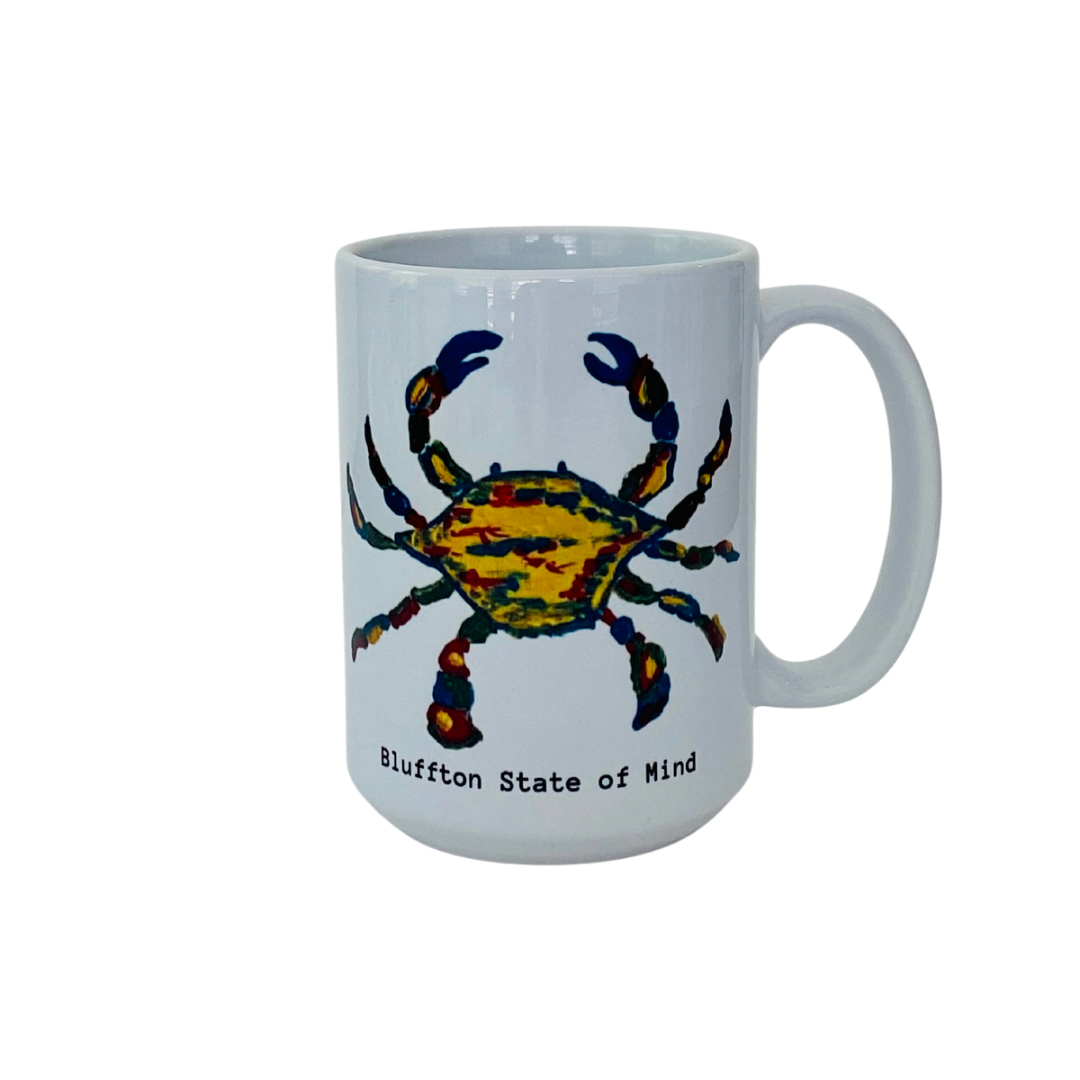 Mug | Crab | Bluffton State of Mind | 15 oz.