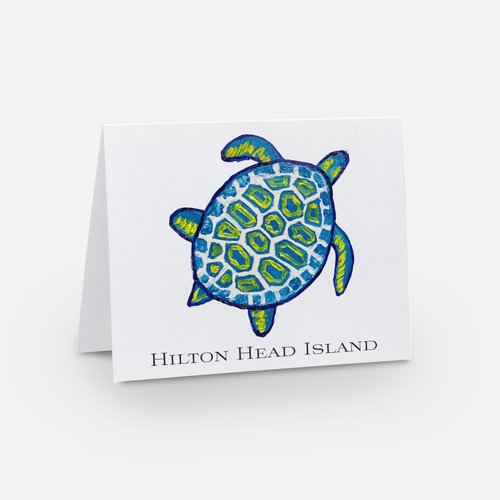 Note Card | Sea Turtle - Bluffton Candles