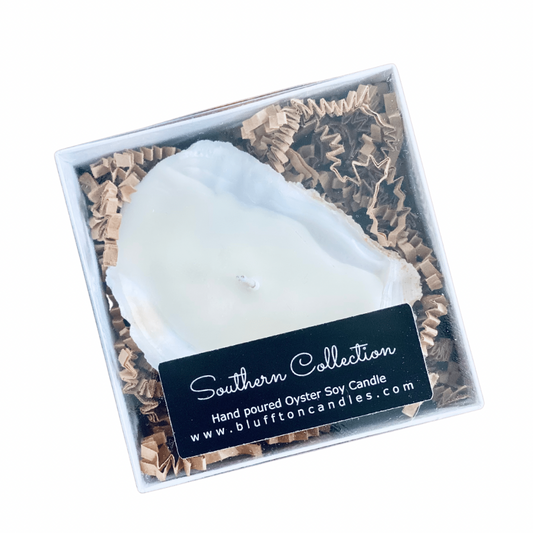 Southern Collection | Hand poured Soy Candle on Oyster Shell