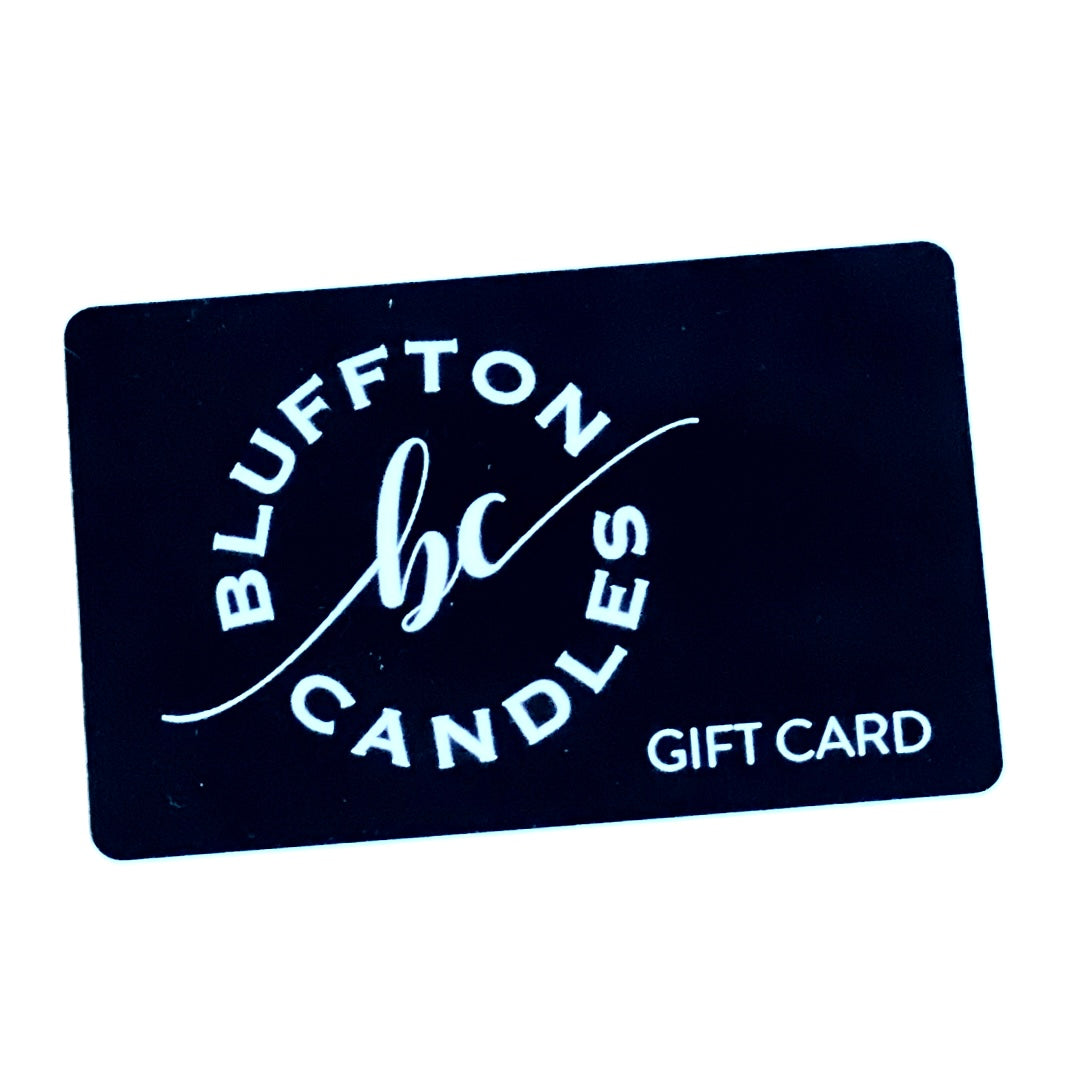 Bluffton Candles Gift Card | Physical Gift Card